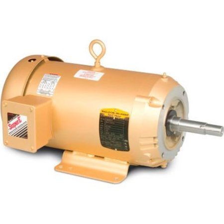 BALDOR-RELIANCE Baldor-Reliance Motor EJMM3550T, 1.5HP, 3450RPM, 3PH, 60HZ, 143JM, 3524M, TEFC EJMM3550T